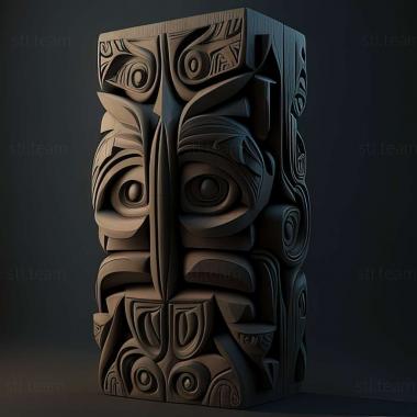 3D model totem (STL)